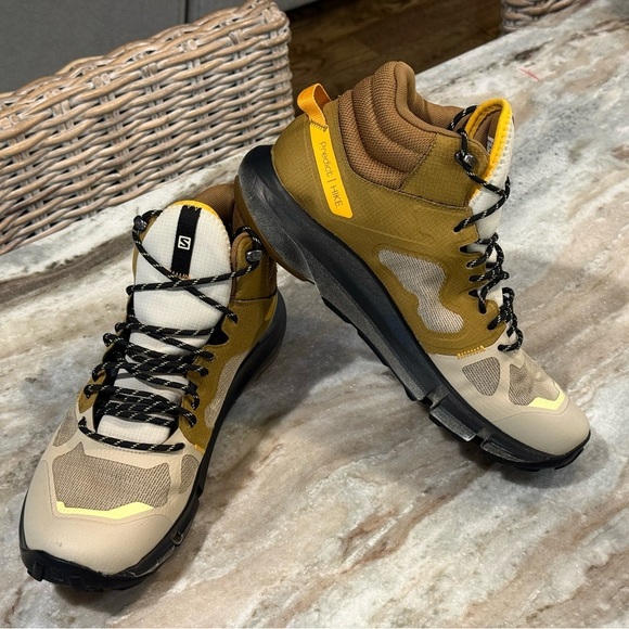 Men’s SALOMON Predict Hike Mid GTX hiking boots- Size 10 - Picture 3 of 12